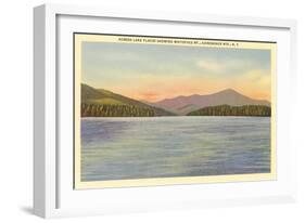 Lake Placid, New York-null-Framed Art Print