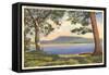 Lake Pleasant, Adirondack Mountains, New York-null-Framed Stretched Canvas