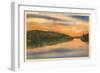 Lake Portman, Anderson, South Carolina-null-Framed Art Print