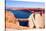 Lake Powell and Glen Canyon Dam in the Desert of Arizona,United States-lorcel-Stretched Canvas