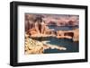 Lake Powell and Glen Canyon in Arizona, USA-videowokart-Framed Photographic Print