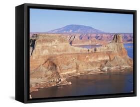 Lake Powell from Alstrom Point, Utah, USA-Lee Frost-Framed Stretched Canvas