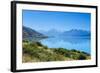 Lake Pukaki, Mount Cook National Park, South Island, New Zealand, Pacific-Michael Runkel-Framed Photographic Print