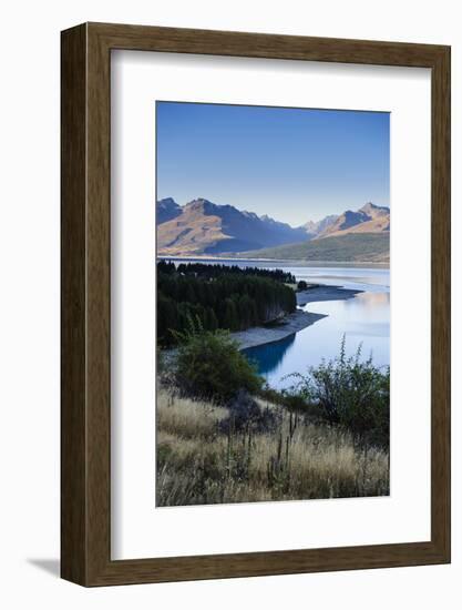 Lake Pukaki, Mount Cook National Park, South Island, New Zealand, Pacific-Michael Runkel-Framed Photographic Print