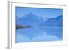 Lake Pukaki, Mount Cook National Park, UNESCO World Heritage Site, South Island, New Zealand-Michael Runkel-Framed Photographic Print