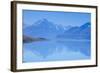 Lake Pukaki, Mount Cook National Park, UNESCO World Heritage Site, South Island, New Zealand-Michael Runkel-Framed Photographic Print