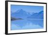 Lake Pukaki, Mount Cook National Park, UNESCO World Heritage Site, South Island, New Zealand-Michael Runkel-Framed Photographic Print