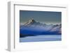 Lake Pukaki with Mount Cook in the Background in the Late Afternoon Light-Michael-Framed Photographic Print