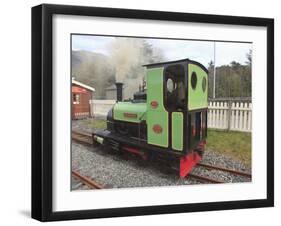Lake Railway, Station, Llanberis, Gwynedd, Snowdonia, North Wales, Wales, United Kingdom, Europe-Wendy Connett-Framed Photographic Print