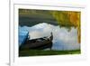 Lake Reflection-Sally Linden-Framed Art Print