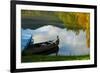 Lake Reflection-Sally Linden-Framed Art Print