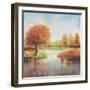 Lake Reflections I-Tim OToole-Framed Art Print