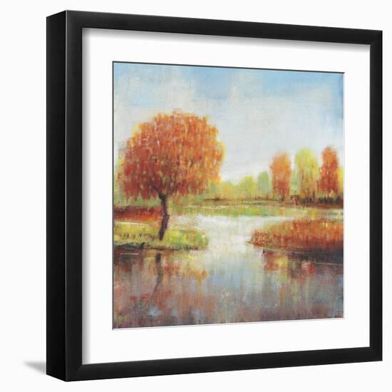 Lake Reflections I-Tim OToole-Framed Art Print