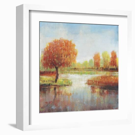 Lake Reflections I-Tim OToole-Framed Art Print