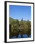 Lake Reflections, Near Jackson, New Hampshire, New England, USA-Fraser Hall-Framed Photographic Print