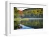 Lake reflections, Peaks Of Otter, Blue Ridge Parkway, Smoky Mountains, USA.-Anna Miller-Framed Photographic Print