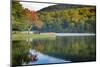 Lake reflections, Peaks Of Otter, Blue Ridge Parkway, Smoky Mountains, USA.-Anna Miller-Mounted Photographic Print