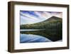 Lake reflections, Peaks Of Otter, Blue Ridge Parkway, Smoky Mountains, USA.-Anna Miller-Framed Photographic Print