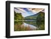 Lake reflections, Peaks Of Otter, Blue Ridge Parkway, Smoky Mountains, USA.-Anna Miller-Framed Photographic Print