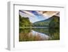 Lake reflections, Peaks Of Otter, Blue Ridge Parkway, Smoky Mountains, USA.-Anna Miller-Framed Photographic Print