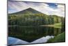 Lake reflections, Peaks Of Otter, Blue Ridge Parkway, Smoky Mountains, USA.-Anna Miller-Mounted Photographic Print