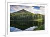 Lake reflections, Peaks Of Otter, Blue Ridge Parkway, Smoky Mountains, USA.-Anna Miller-Framed Photographic Print