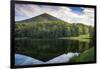 Lake reflections, Peaks Of Otter, Blue Ridge Parkway, Smoky Mountains, USA.-Anna Miller-Framed Photographic Print