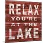 Lake Relax-Mark Chandon-Mounted Giclee Print