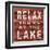 Lake Relax-Mark Chandon-Framed Giclee Print