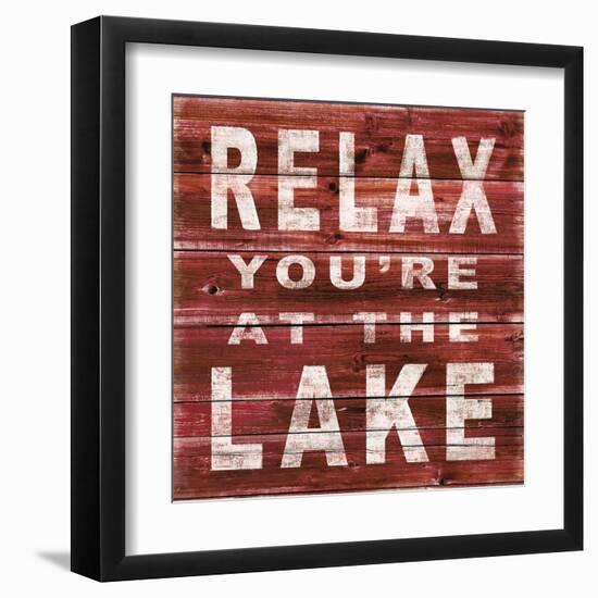 Lake Relax-Mark Chandon-Framed Giclee Print