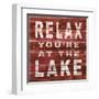 Lake Relax-Mark Chandon-Framed Giclee Print