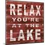 Lake Relax-Mark Chandon-Mounted Giclee Print
