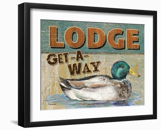 Lake Resort-Todd Williams-Framed Art Print