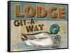 Lake Resort-Todd Williams-Framed Stretched Canvas