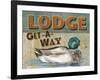 Lake Resort-Todd Williams-Framed Art Print