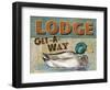 Lake Resort-Todd Williams-Framed Art Print