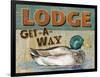 Lake Resort-Todd Williams-Framed Art Print