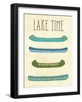 Lake Retreat V-Veronique Charron-Framed Art Print