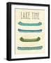 Lake Retreat V-Veronique Charron-Framed Art Print