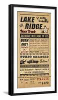 Lake Ridge-The Vintage Collection-Framed Giclee Print