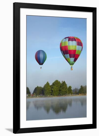 Lake Rotoroa, Waikato, North Island, New Zealand-David Wall-Framed Photographic Print