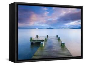 Lake Rotorua, North Island, New Zealand, Pacific-Ben Pipe-Framed Stretched Canvas