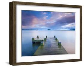 Lake Rotorua, North Island, New Zealand, Pacific-Ben Pipe-Framed Photographic Print