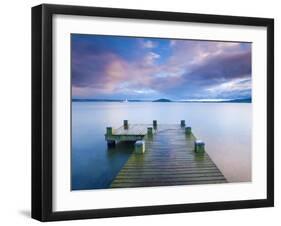 Lake Rotorua, North Island, New Zealand, Pacific-Ben Pipe-Framed Photographic Print