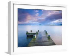 Lake Rotorua, North Island, New Zealand, Pacific-Ben Pipe-Framed Photographic Print