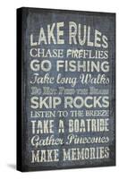 Lake Rules-Erin Clark-Stretched Canvas