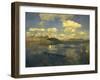 Lake Russia, 1900-Isaac Levitan-Framed Art Print