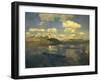 Lake, Russia, 1900-Isaak Ilyich Levitan-Framed Art Print