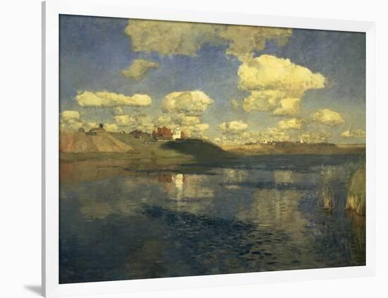 Lake, Russia, 1900-Isaak Ilyich Levitan-Framed Art Print