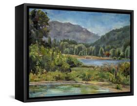 Lake Sammamish State Park-Brooke Borcherding-Framed Stretched Canvas